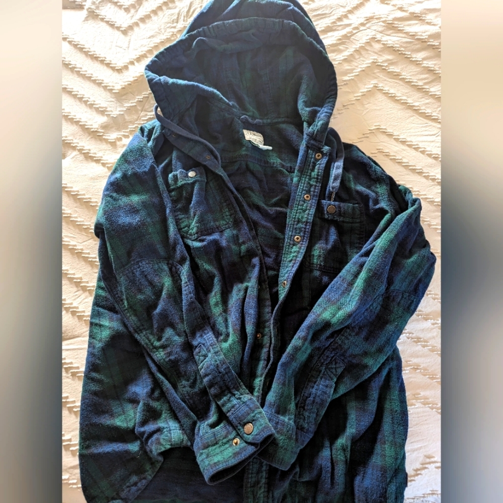 Men's LLBean Button Flannel